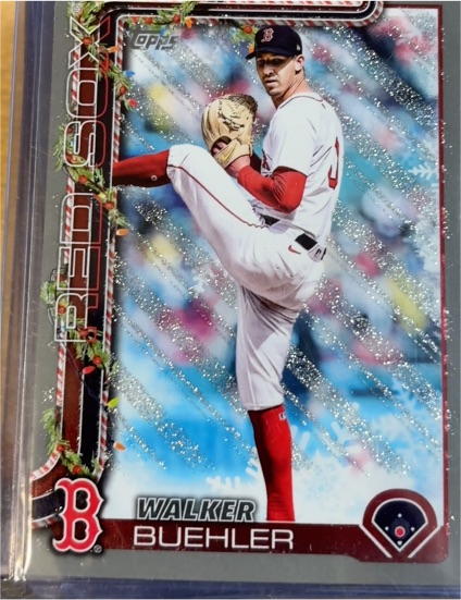 2025 Topps Holiday #H197 Walker Buehler — front