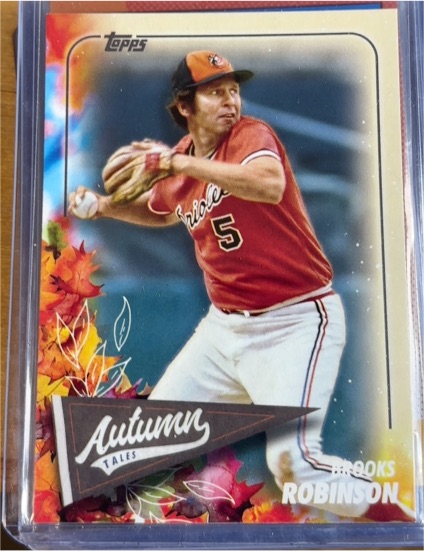 2024 Topps Update #AT-13 Brooks Robinson Autumn Tales Baltimore Orioles — front