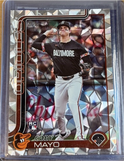 2025 Topps Series 1 #20 Coby Mayo — front