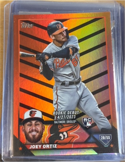 2023 Topps Update #US103 Joey Ortiz — front