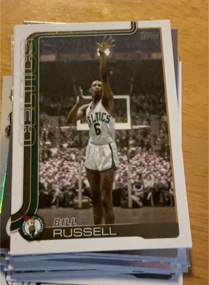 2025-26 Topps #251 Bill Russell — front