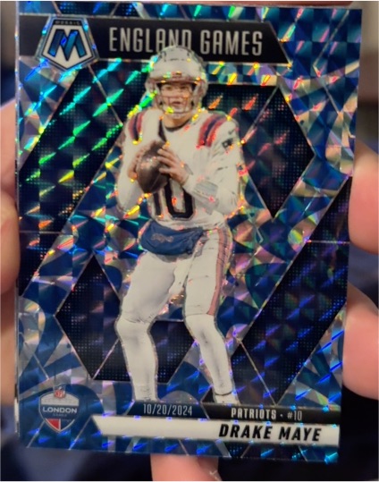 2025 Panini Mosaic #258 Drake Maye — front