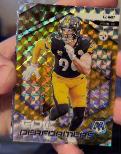 2024 Panini Mosaic #99 T.J. Watt — front