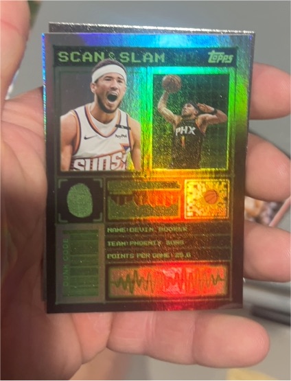 2025-26 Topps #SS-11 Devin Booker Scan and Slam — front