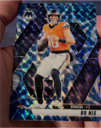 2025 Panini Mosaic #10 Bo Nix — front