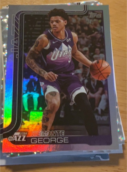 2025-26 Topps #131 Keyonte George — front
