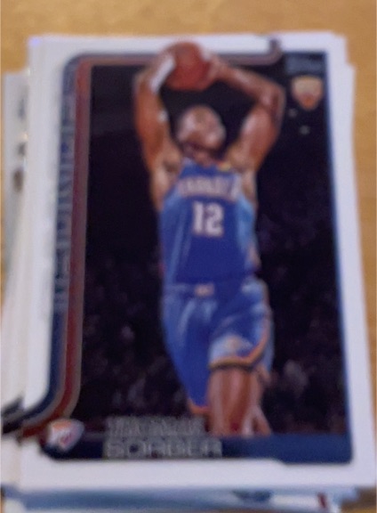 2025-26 Topps #215 Thomas Sorber — front