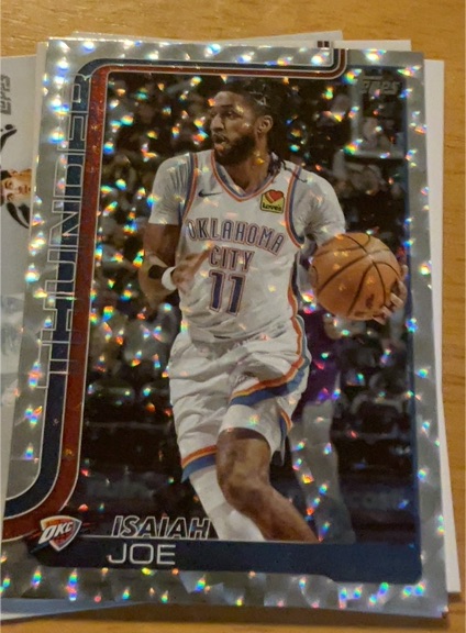 2025-26 Topps #121 Isaiah Joe — front