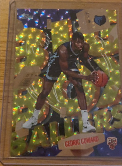 2025-26 Topps NBA #BB-11 Cedric Coward Big Box Ballers Exclusive Insert — front