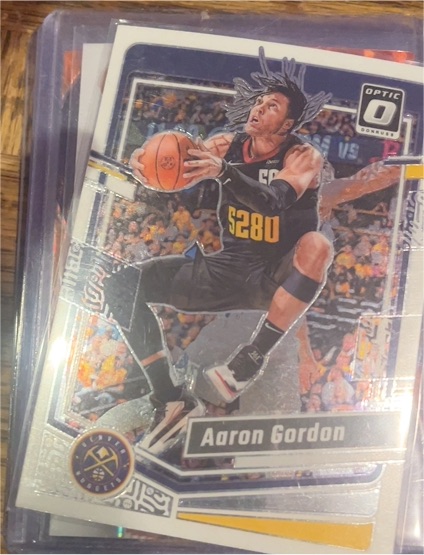 2023-24 Panini Donruss Optic #155 Aaron Gordon — front