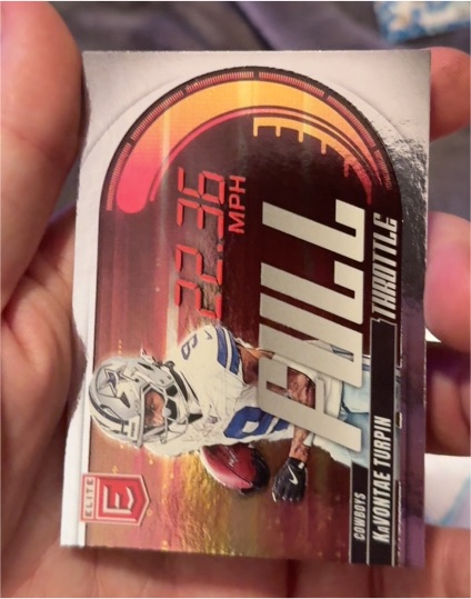 2025 Donruss Elite Full Throttle #B7 KaVontae Turpin — front