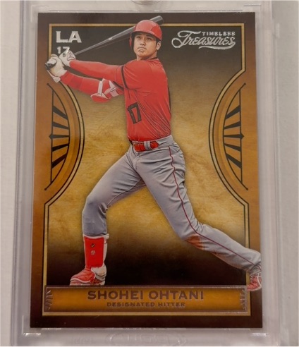 2019 Panini Timeless Treasures #12 Shohei Ohtani — front