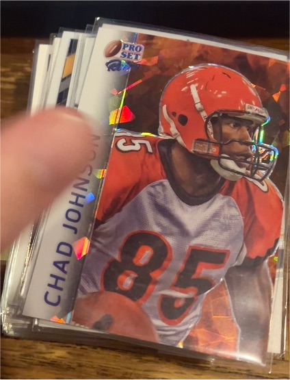 2024 Leaf Pro Set Metal Retro Chad Johnson — front