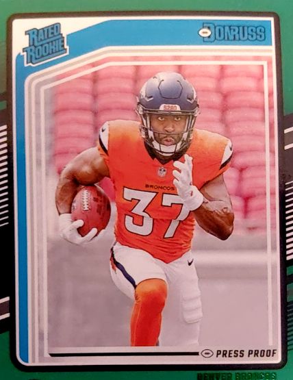 2024 Donruss #335 Audric Estime — front