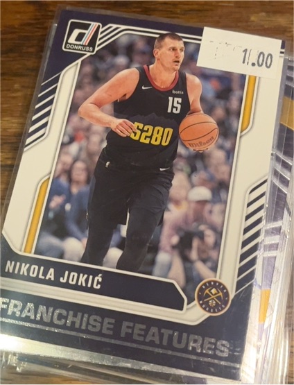 2024-25 Donruss Franchise Features #19 Nikola Jokic — front