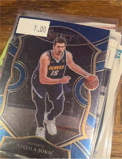 2020-21 Panini Select #58 Nikola Jokic Denver Nuggets — front
