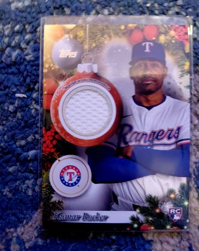 2025 Topps Holiday #PR-KR Kumar Rocker — front