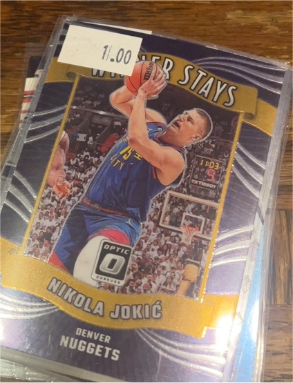 2023-24 Panini Donruss Optic #6 Nikola Jokic Winner Stays — front