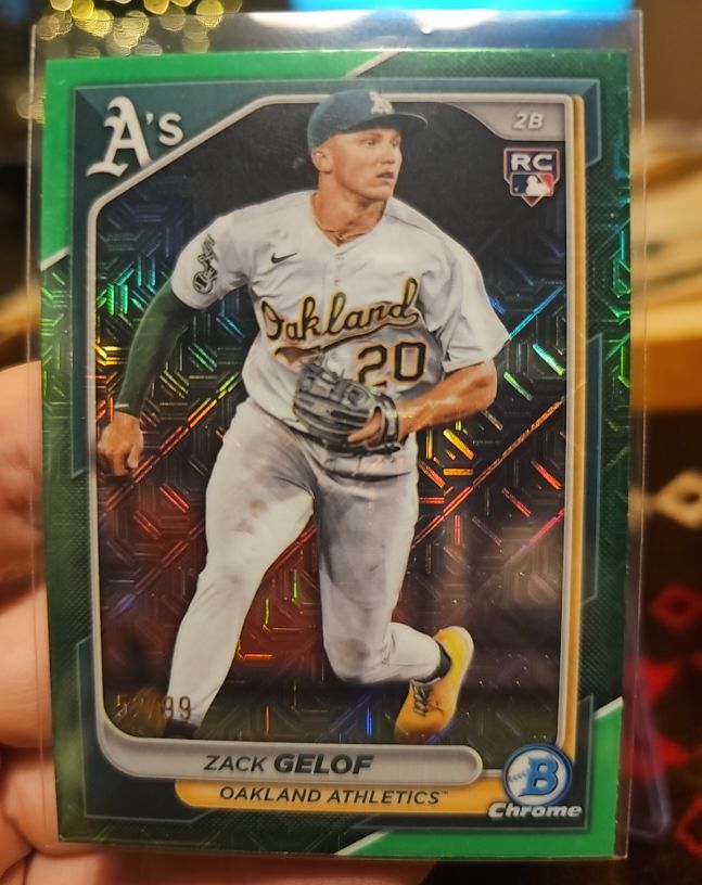 2024 Bowman Chrome #78 Zack Gelof — front