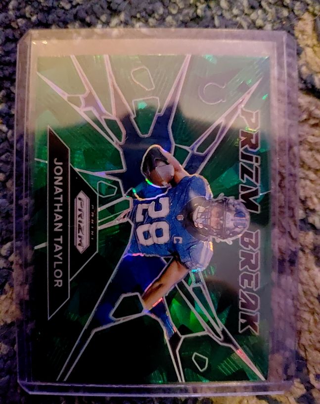 2024 Panini Prizm Prizm Break #4 Jonathan Taylor — front
