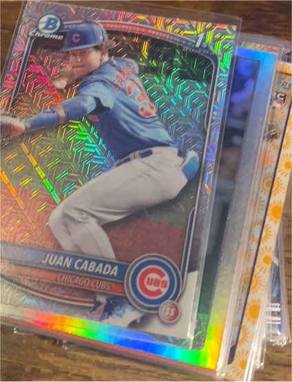 2025 Bowman Chrome Mega #BCP-207 Juan Cabada — front