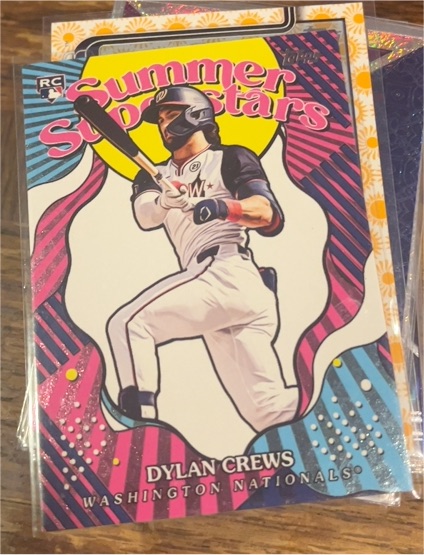 2025 Topps Series 2 #SS-48 Dylan Crews Summer Superstars — front
