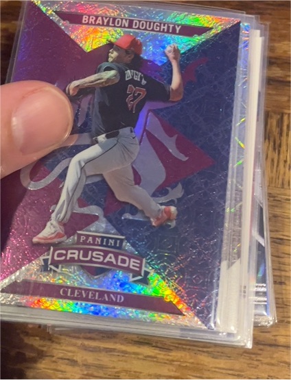 2025 Panini Crusade #33 Braylon Doughty — front