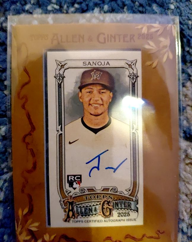 2025 Topps Allen & Ginter #MA-JSA Javier Sanoja — front