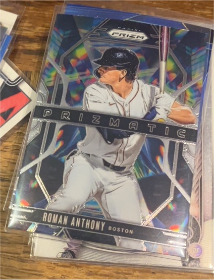 2025 Panini Prizm #24 Roman Anthony Prizmatic — front