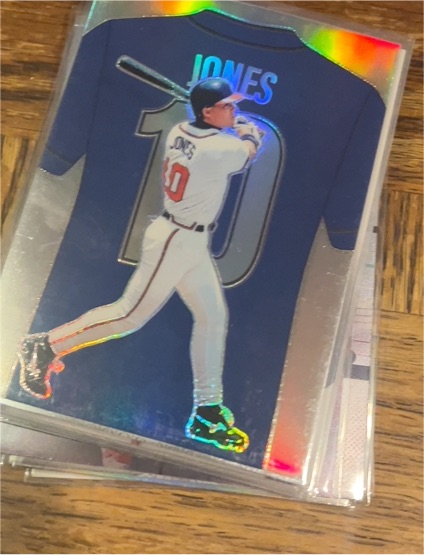 2025 Panini Crusade Baseball #2 Chipper Jones — front