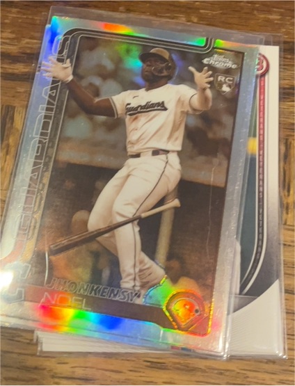2025 Topps Chrome #RC Noel Jhonkeinsky — front