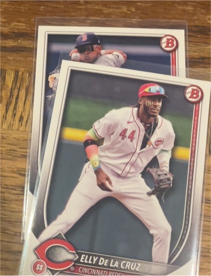 2025 Bowman #44 Elly De La Cruz — front