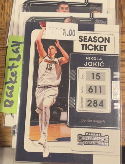 2021-22 Panini Contenders #68 Nikola Jokić — front