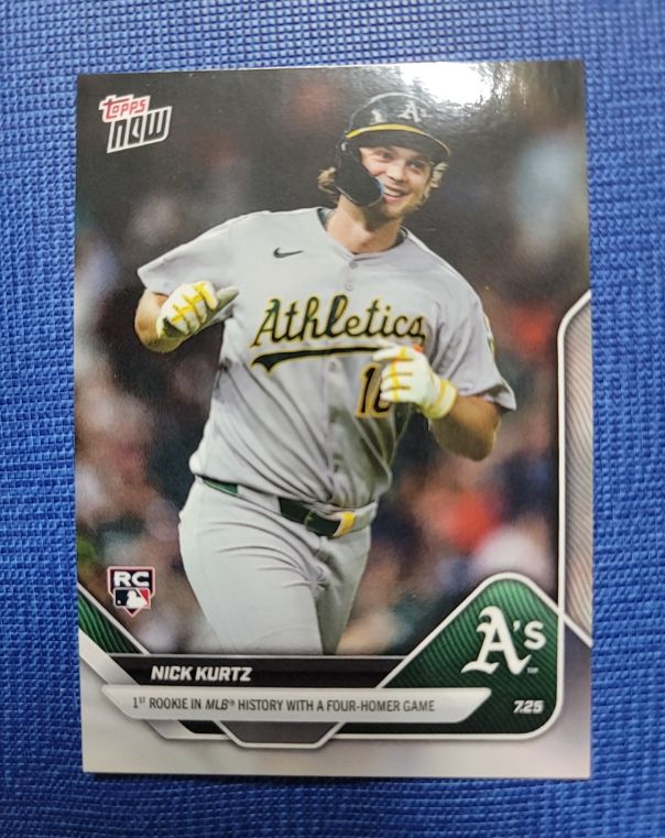 2025 Topps Now #464 Nick Kurtz — front