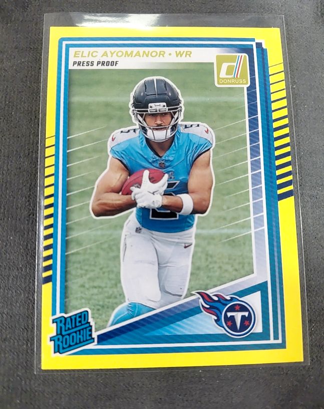 2025 Donruss #339 Elic Ayomanor — front