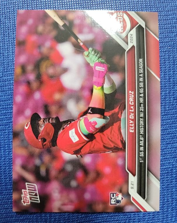2024 Topps Now #734 Elly De La Cruz — front