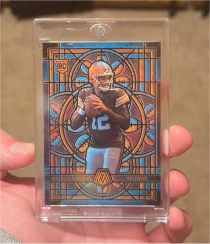 2025 Panini Mosaic #7 Shedeur Sanders — front