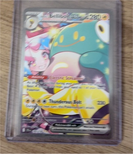 2023 Pokémon Journey Together #183 Iono's Bellibolt ex — front