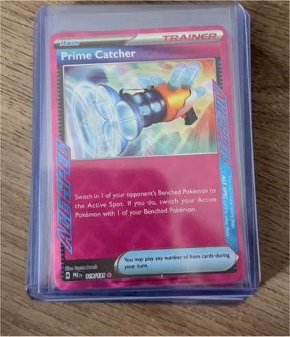 2024 Pokémon TCG Prime Catcher #157 — front