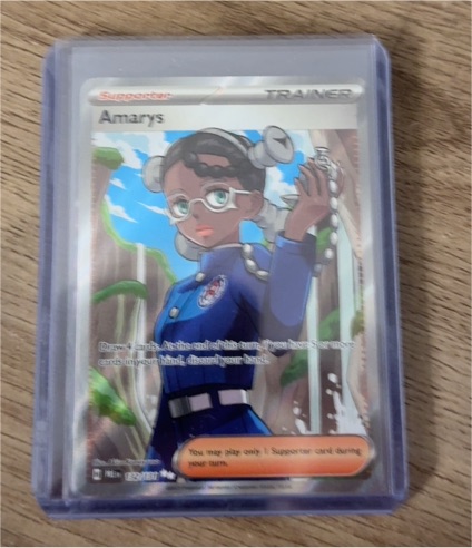 2025 Pokémon Prismatic Evolutions #132 Amarys — front