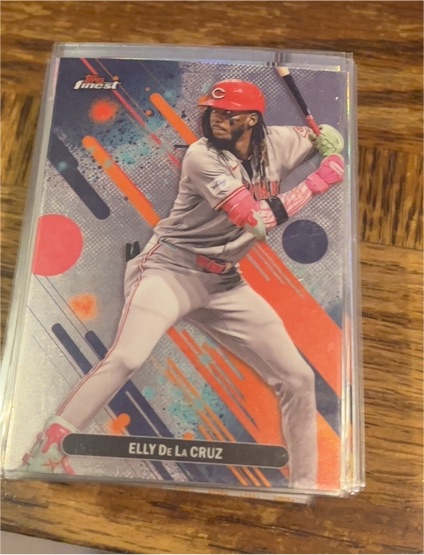 2025 Topps Finest #56 Elly De La Cruz — front