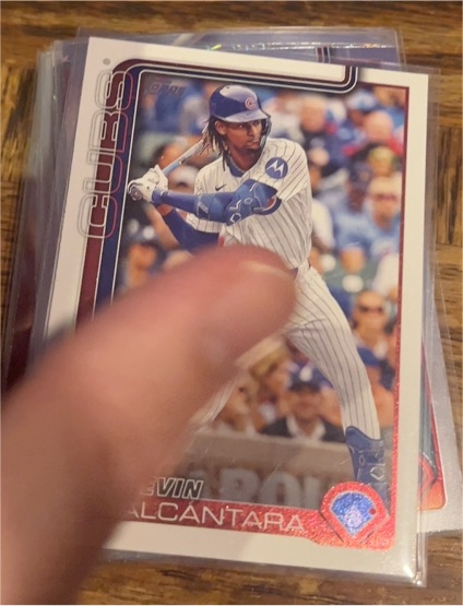 2025 Topps Series 2 Kevin Alcantara Rookie Card — front