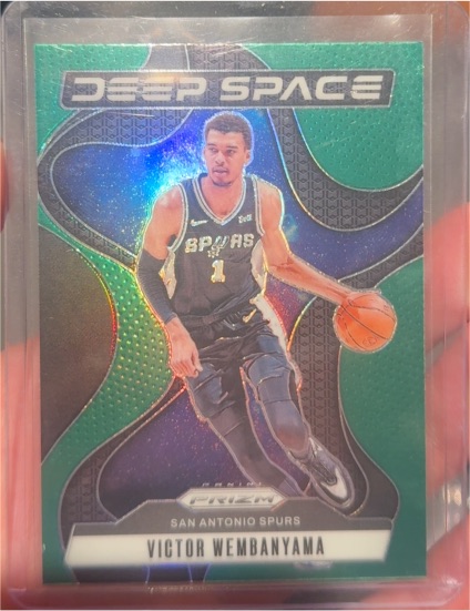 2024-25 Panini Prizm #2 Victor Wembanyama Deep Space — front