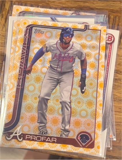 2025 Topps Series 2 #588 Jurickson Profar Holiday Sun — front