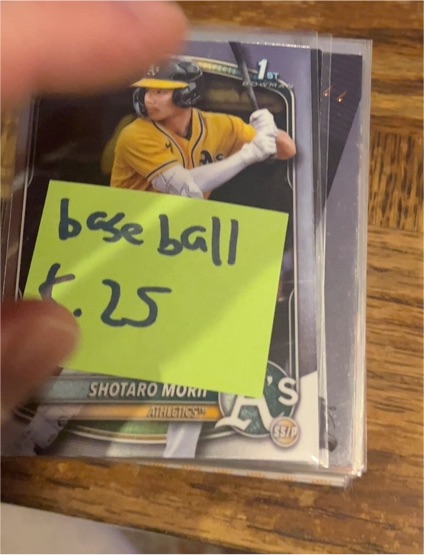 2025 Bowman Chrome #1st Shotaro Mori — front