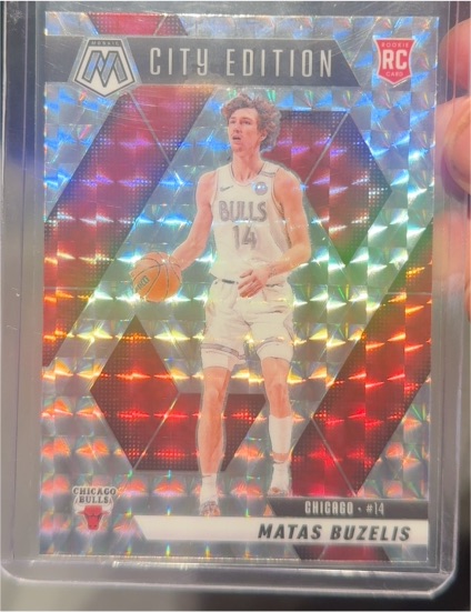 2024-25 Panini Mosaic City Edition #273 Matas Buzelis — front