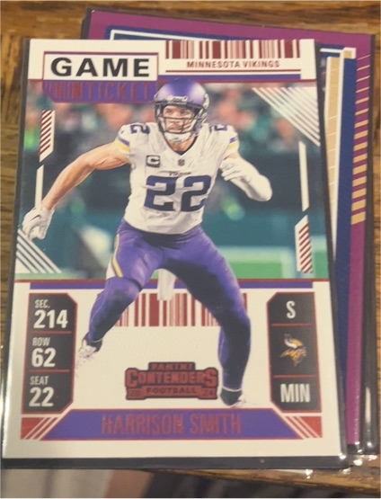 2024 Panini Contenders #66 Harrison Smith — front