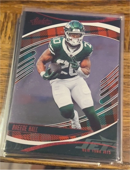 2025 Panini Absolute #35 Breece Hall — front