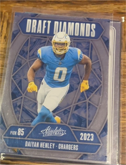 2025 Panini Absolute #DD-DHY Daiyan Henley Draft Diamonds — front
