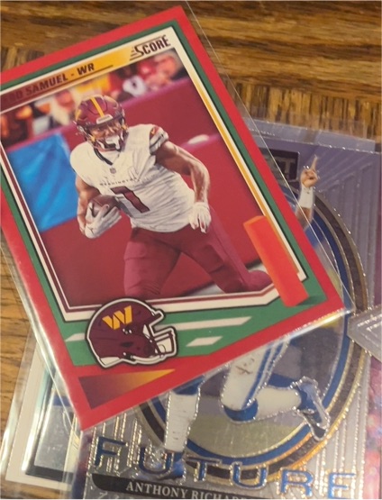 2024 Panini Score Jahan Dotson #Score — front